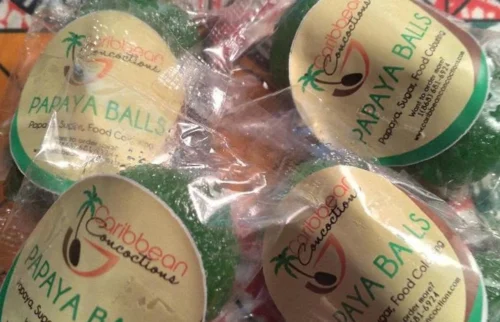 Papaya  Balls Local Sweets (12 pk Special)